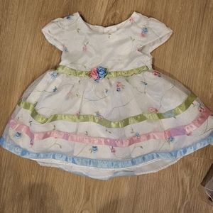 pastel dress baby girl size 12 month